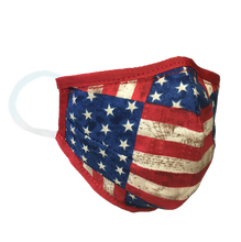 Load image into Gallery viewer, Stars & Stripes - Namaske Style Face Mask