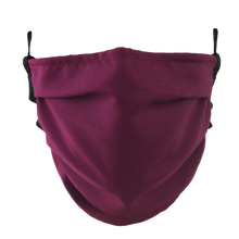 Load image into Gallery viewer, Wine Red - Surgical Style Face Mask