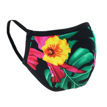 Load image into Gallery viewer, Namaske Reusable Face Masks with Hawaiian Flower Print