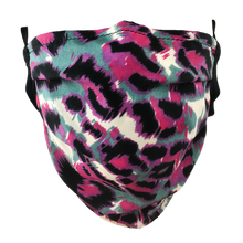 Load image into Gallery viewer, Animal Print Pink - Surgical Style Face Mask