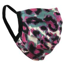 Load image into Gallery viewer, Animal Print Pink - Surgical Style Face Mask
