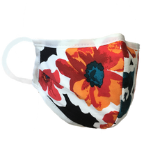 Load image into Gallery viewer, Namaske Face Mask with Hawaiian Flower Pattern