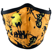 Load image into Gallery viewer, Happy Halloween - Namaske Style Face Mask