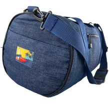 Load image into Gallery viewer, Denim Duffle Bag "Hawaii"