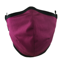 Load image into Gallery viewer, Wine Red - Namaske Style Face Mask