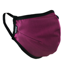 Load image into Gallery viewer, Wine Red - Namaske Style Face Mask