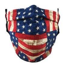 Load image into Gallery viewer, Stars & Stripes - Surgical Style Face Mask