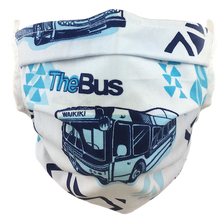 Load image into Gallery viewer, Hawaiian Bus - Surgical Style Face Mask