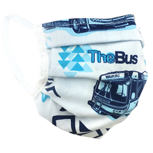 Load image into Gallery viewer, Hawaiian Bus - Surgical Style Face Mask