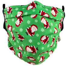 Load image into Gallery viewer, Santa Claus - Surgical Style Face Mask