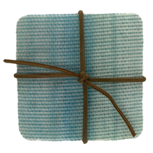 Load image into Gallery viewer, Fire Hose Coasters "Napa" - Ice Blue
