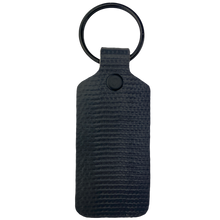 Load image into Gallery viewer, Grey TekTailor Key Chain made from upcycled fire hose