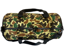 Load image into Gallery viewer, Vintage Duck Hunting Camo Duffle Bag