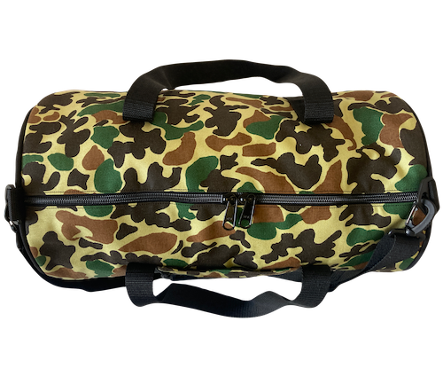Vintage Duck Hunting Camo Duffle Bag
