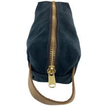 Load image into Gallery viewer, Waxed Canvas Dopp Kit Black