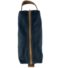 Load image into Gallery viewer, Waxed Canvas Dopp Kit Black