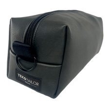 Load image into Gallery viewer, Black Leatherette Dopp Kit
