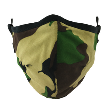 Load image into Gallery viewer, Woodland Camo - Namaske Style Face Mask
