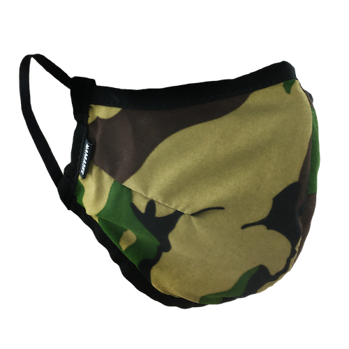Woodland Camo - Namaske Style Face Mask