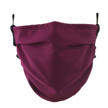 Load image into Gallery viewer, Wine Red - Surgical Style Face Mask
