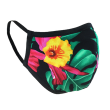 Load image into Gallery viewer, Namaske Reusable Face Masks with Hawaiian Flower Print
