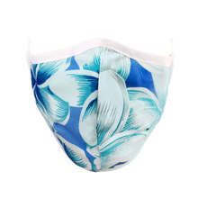 Load image into Gallery viewer, Namaske Reusable Face Masks with Tropical Breeze Hawaiian Flower Print

