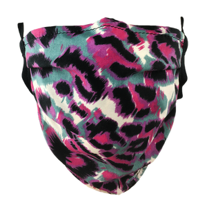 Animal Print Pink - Surgical Style Face Mask
