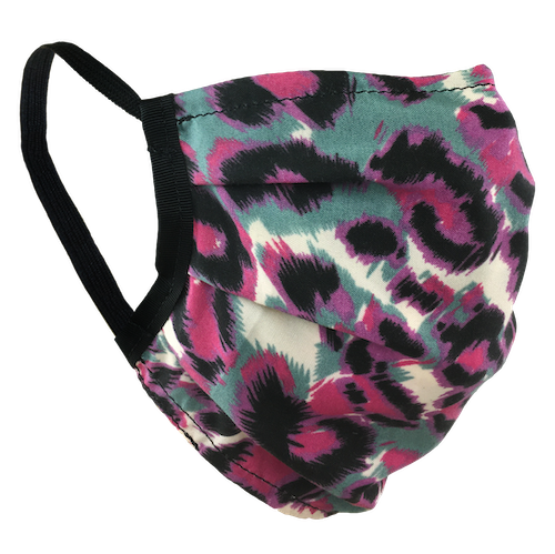 Animal Print Pink - Surgical Style Face Mask