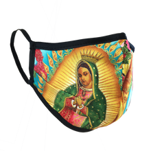 Load image into Gallery viewer, Virgen De Guadalupe - Namaske Style Face Mask
