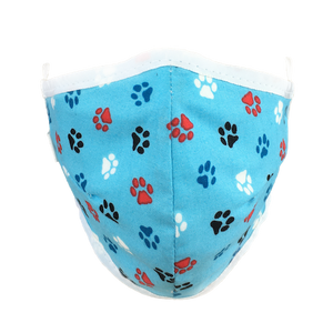 Pawsitive Blues - Namaske Style Face Mask