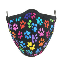 Load image into Gallery viewer, Rainbow Pawsitive - Namaske Style Face Mask
