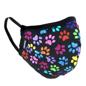 Rainbow Pawsitive - Namaske Style Face Mask