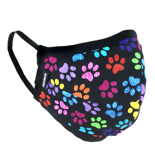 Rainbow Pawsitive - Namaske Style Face Mask