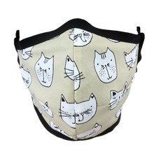 Load image into Gallery viewer, Purrfect - Namaske Style Face Mask
