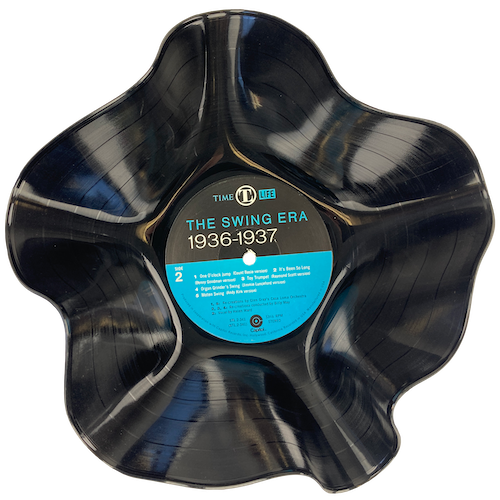 Vinyl Record Bowl - The Swing Era