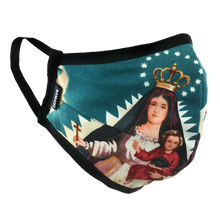 Load image into Gallery viewer, Virgen De La Caridad Face Mask - Blue
