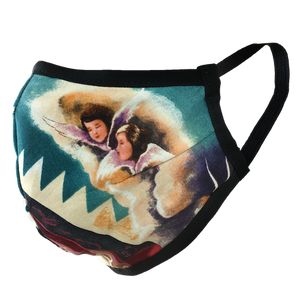 Virgen De La Caridad Face Mask - Blue