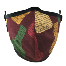 Load image into Gallery viewer, Wine Lover - Namaske Stye Face Mask
