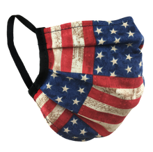 Load image into Gallery viewer, Stars &amp; Stripes - Surgical Style Face Mask
