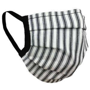 Black Stripes - Surgical Style Face Mask