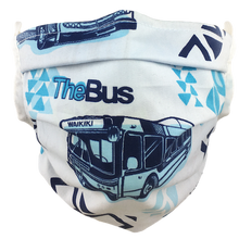 Load image into Gallery viewer, Hawaiian Bus - Surgical Style Face Mask
