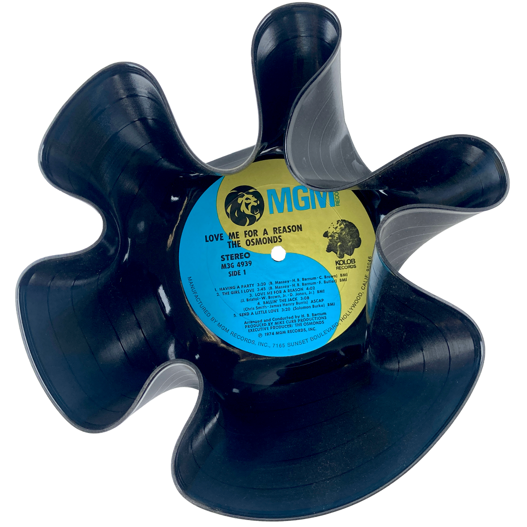 Vinyl Record Bowl - The Osmonds