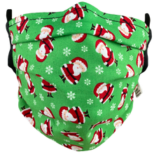 Load image into Gallery viewer, Santa Claus - Surgical Style Face Mask

