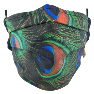 Peacock - Surgical Style Face Mask