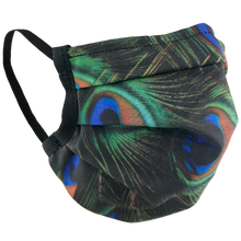 Load image into Gallery viewer, Peacock - Surgical Style Face Mask
