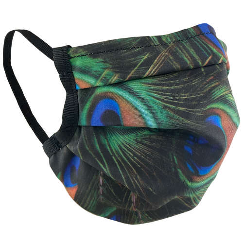 Peacock - Surgical Style Face Mask
