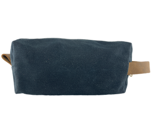 Waxed Canvas Dopp Kit Black